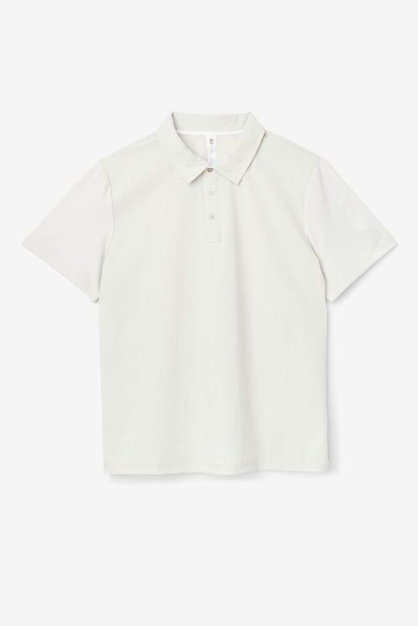 Camisas Polo Fila Homem Cinzentas/Branco - Fila Tie Breaker Tennis Outlet Portugal,OFLM-49082